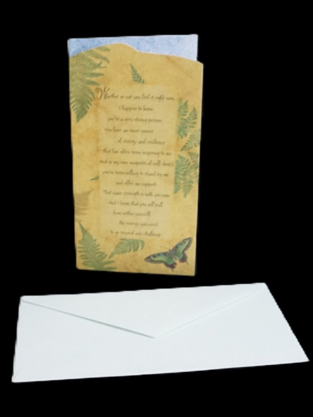 Hallmark Vintage Greeting Card Between You and Me Encouragement Greeting Card